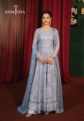 Asim Jofa Premium Festive Ajpf-28 Embroidered Chiffon 3 Pcs