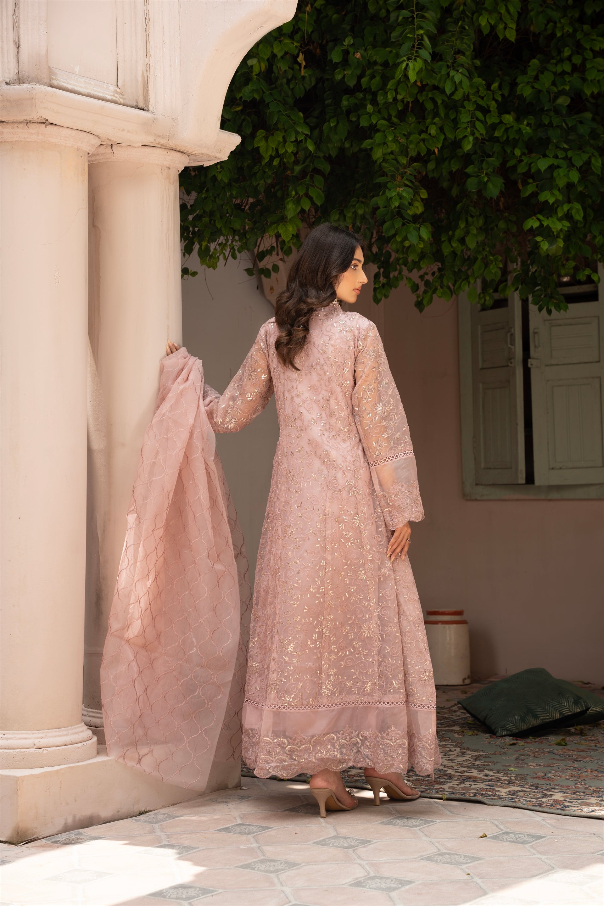 Rang Nirala By Manahils Stitched 3 Piece Formals Collection'2025-K-151-LILAC
