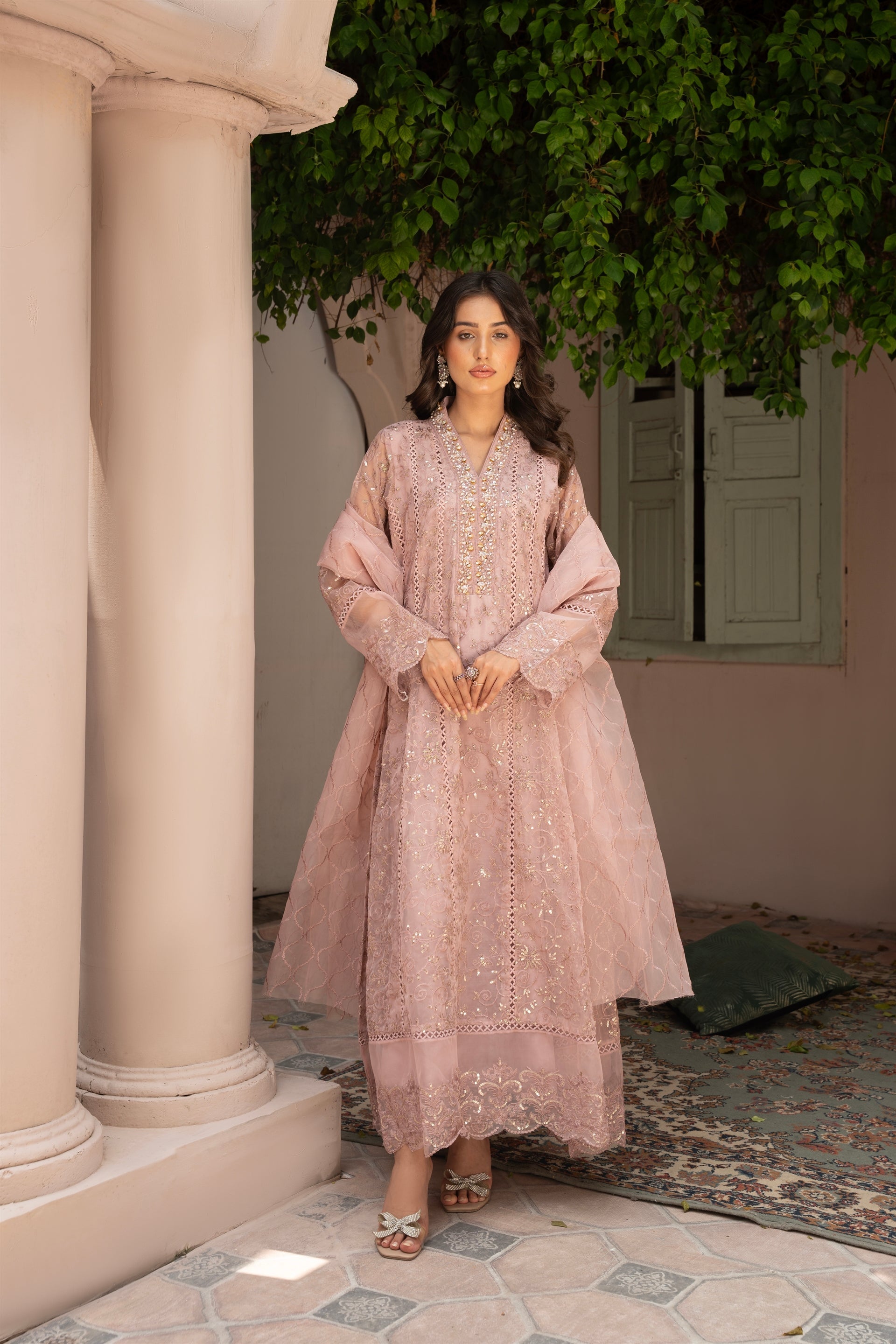 Rang Nirala By Manahils Stitched 3 Piece Formals Collection'2025-K-151-LILAC