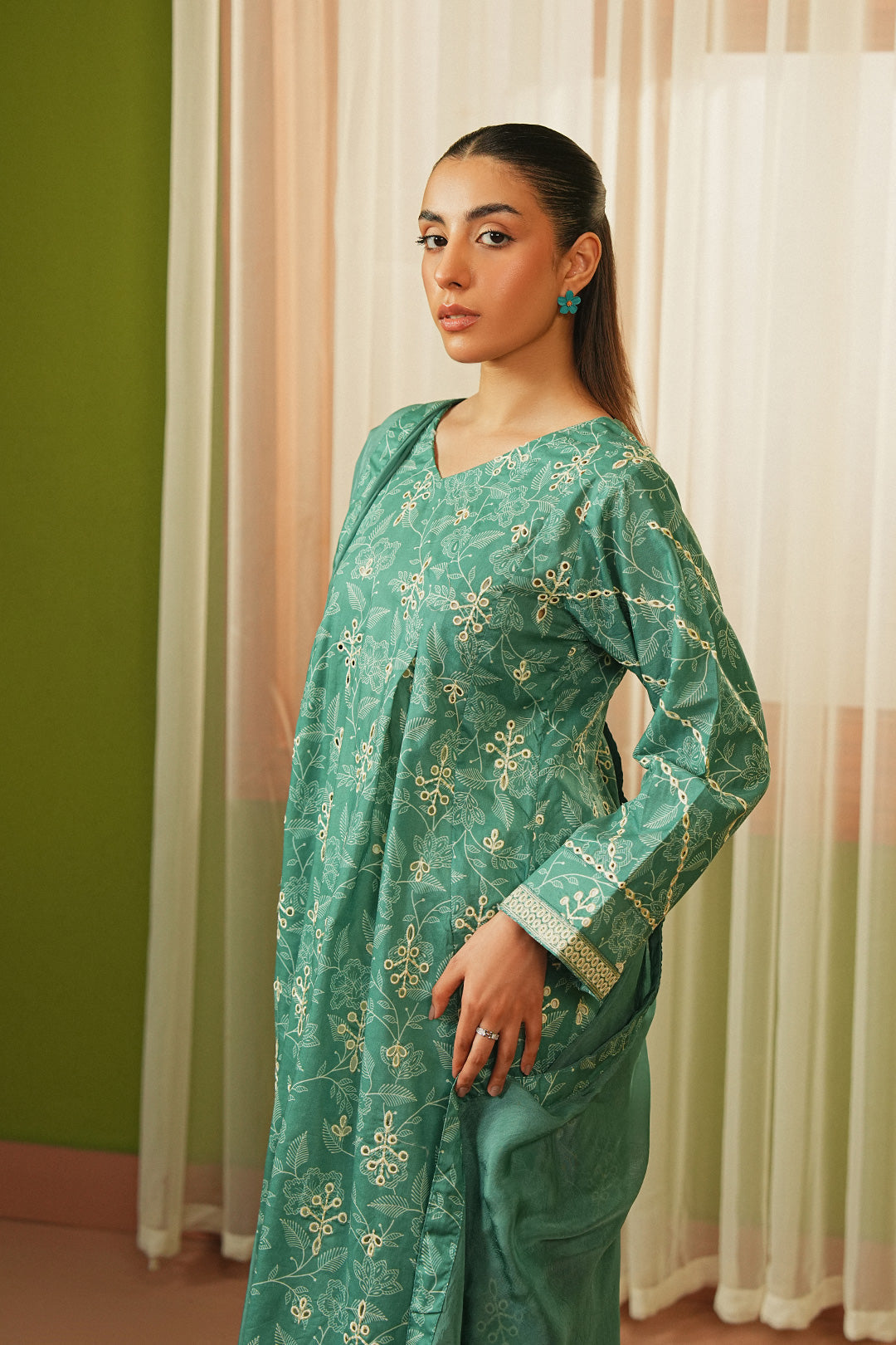 Summer Sky By Mannat Clothing Stitched Collection-Serenity