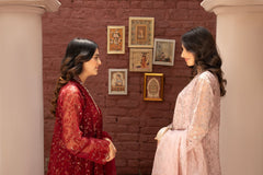 Rang Nirala By Manahils Stitched 3 Piece Formals Collection'2025-K-151-MAROON