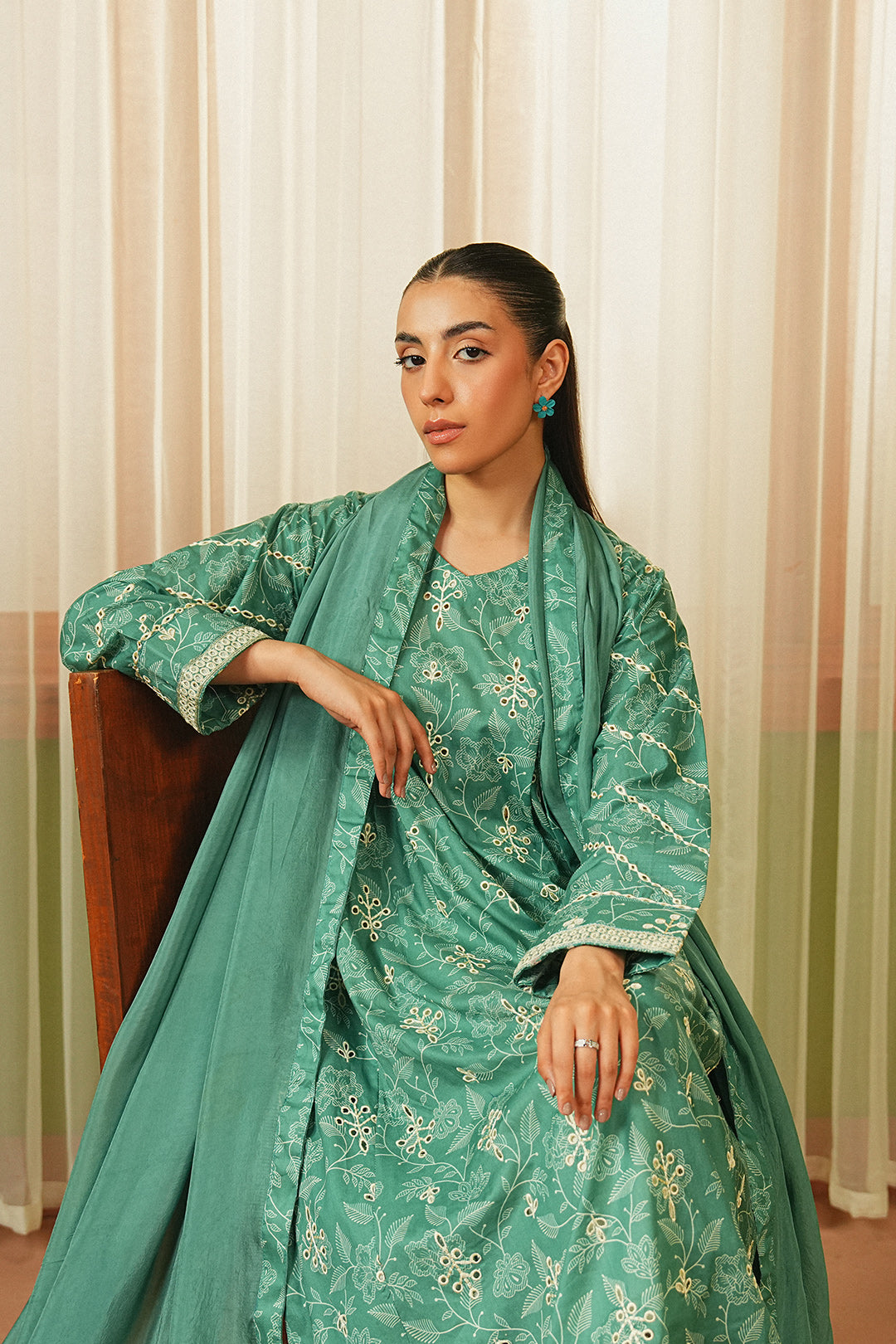 Summer Sky By Mannat Clothing Stitched Collection-Serenity