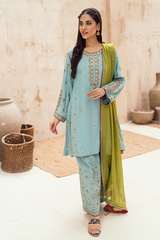 Luxe Edit By Zaaviay Stitched Insiya (Three Piece)
