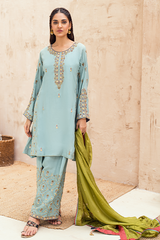 Luxe Edit By Zaaviay Stitched Insiya (Three Piece)