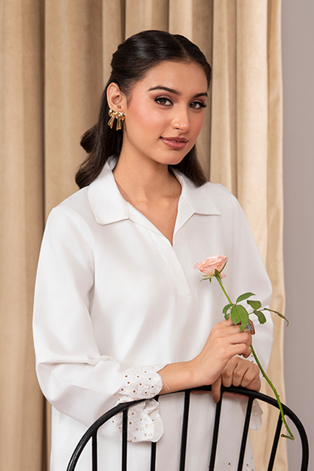 Solarie By Meeral Stitched 2 Piece Lawn Collection'2025-COR-0011