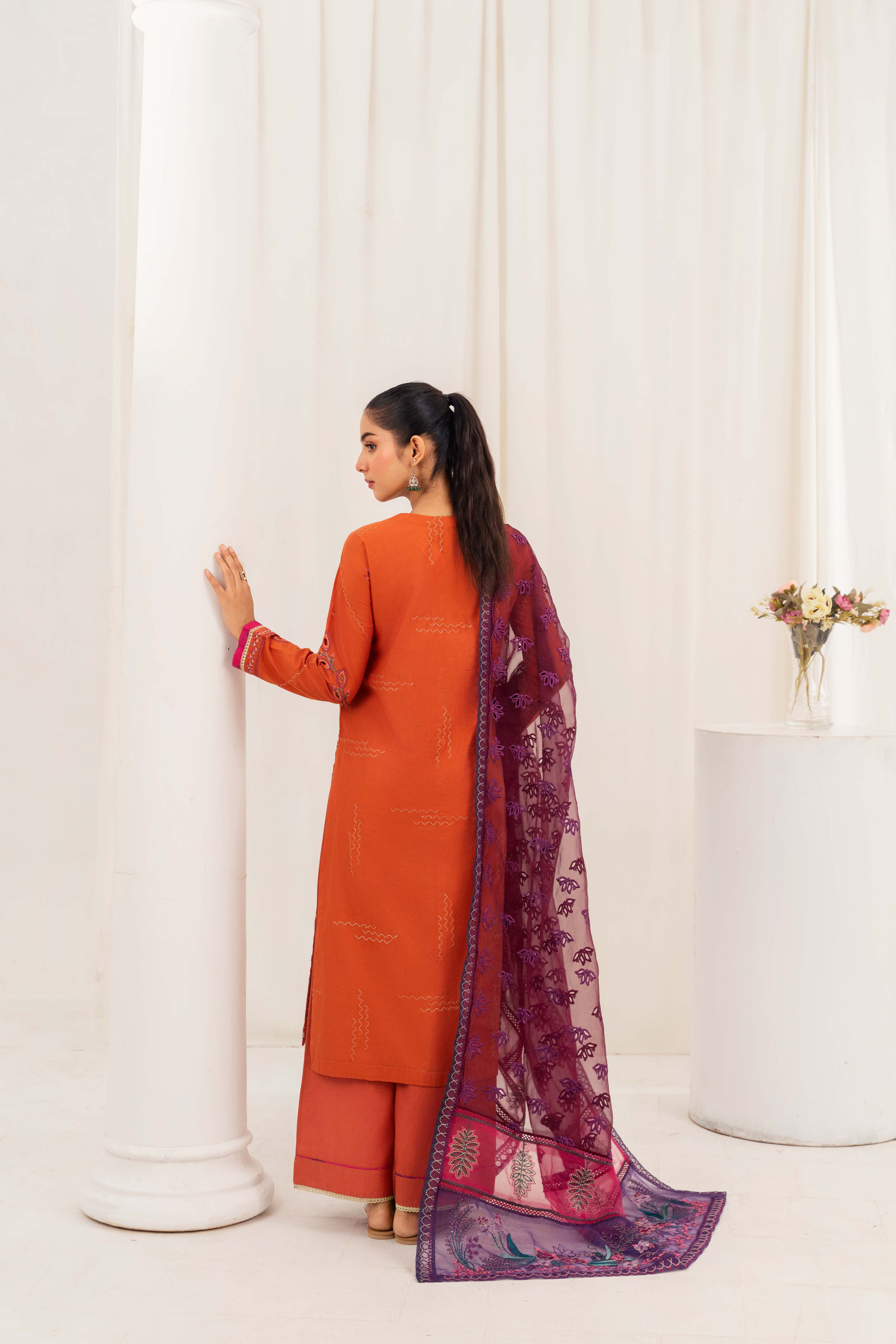 Aayra Stitched Summer Collection'2025-AY650 - Imperial Topaz 3Pc