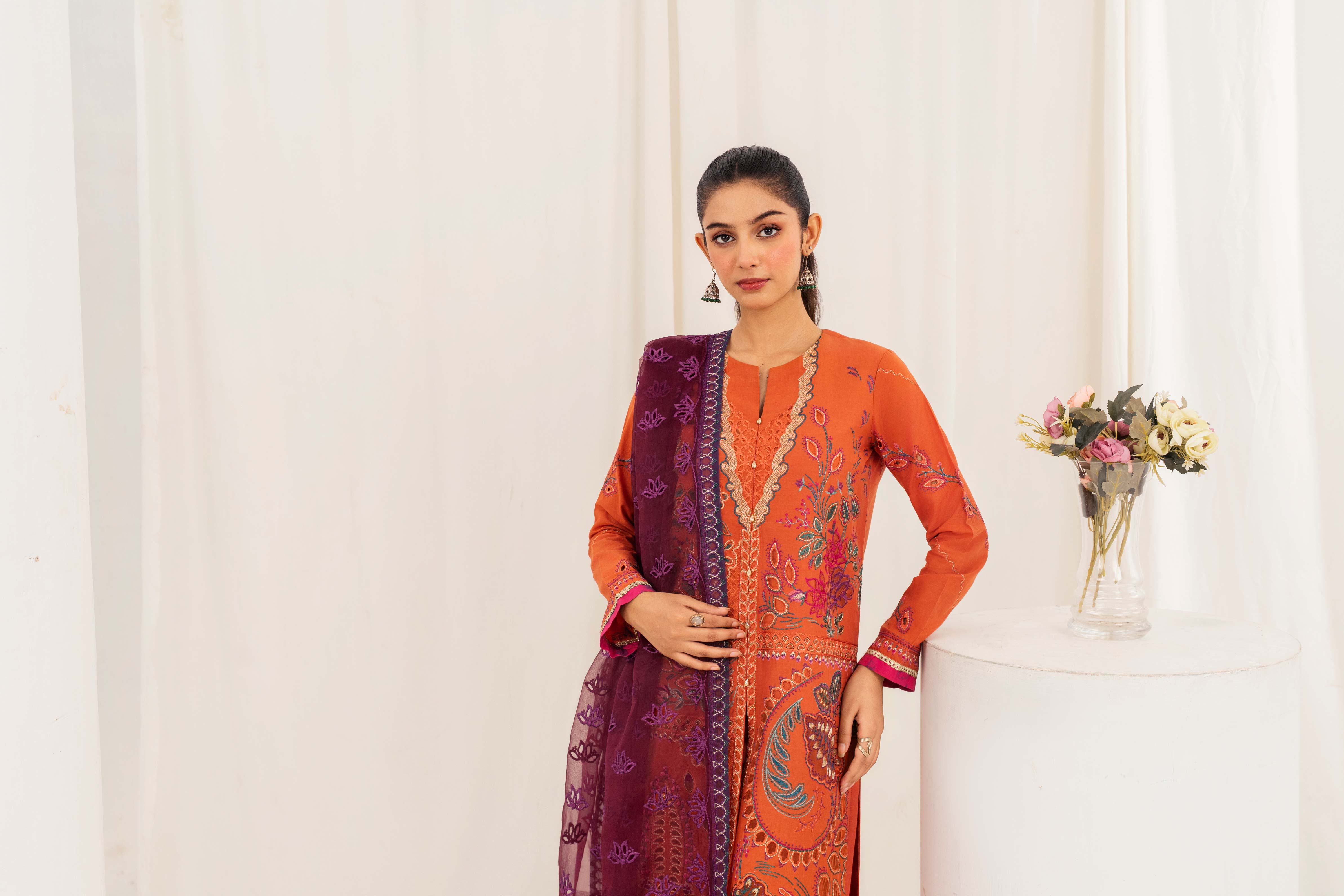 Aayra Stitched Summer Collection'2025-AY650 - Imperial Topaz 3Pc