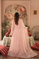Rang Nirala By Manahils Stitched 3 Piece Formals Collection'2025-K-165-TEA ROSE PINK
