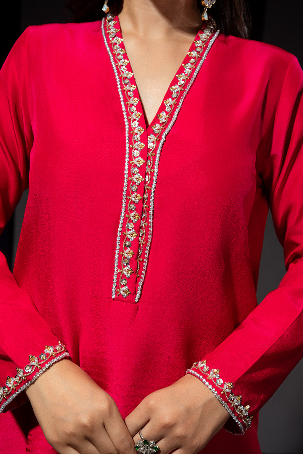 Zelina By Meeral Stitched 3 Piece Formals Collection'2025-HE-005