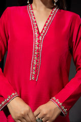 Zelina By Meeral Stitched 3 Piece Formals Collection'2025-HE-005