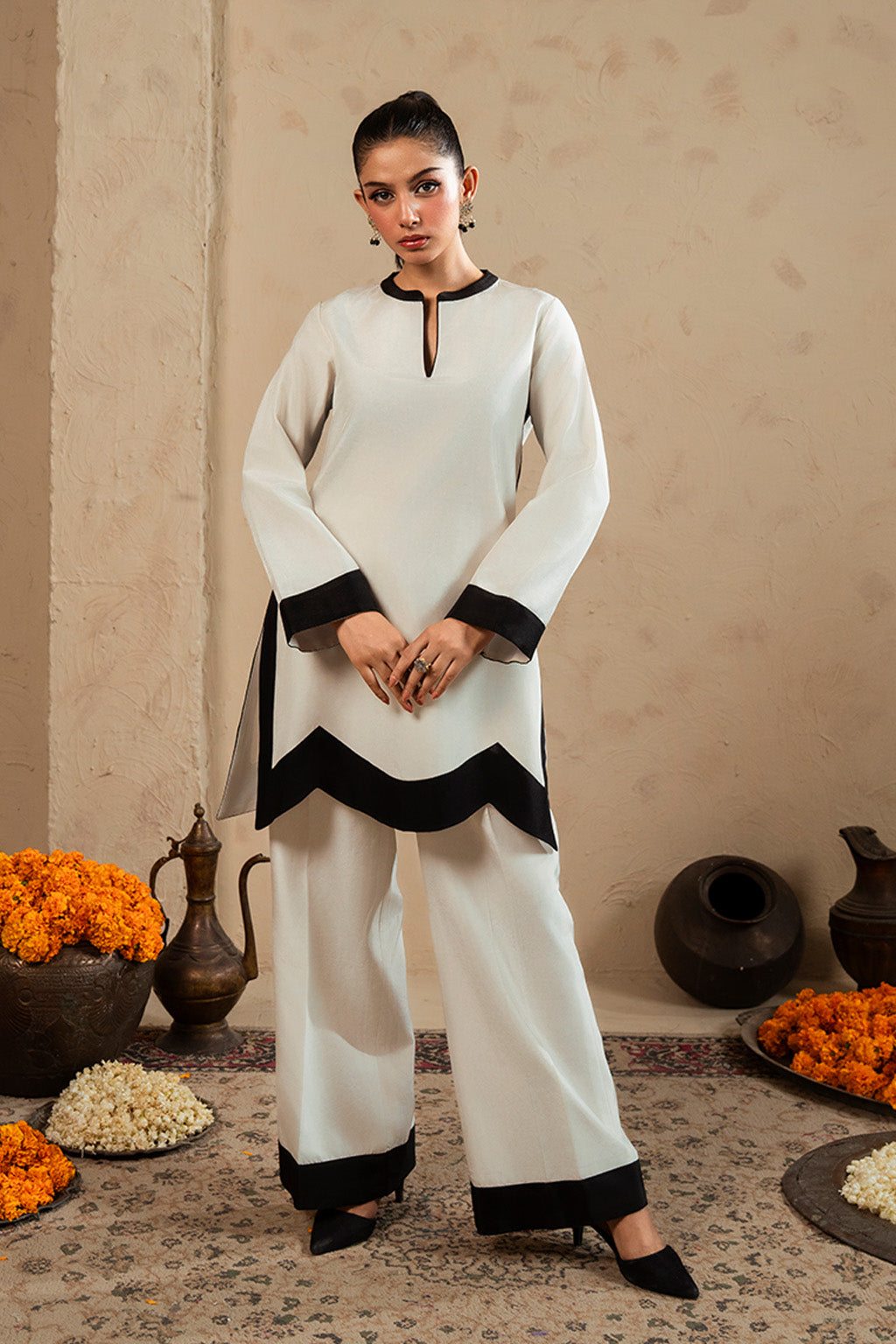 Celine By Meeral Stitched 2 Piece Lawn Collection'2025-SOL-001 - V2