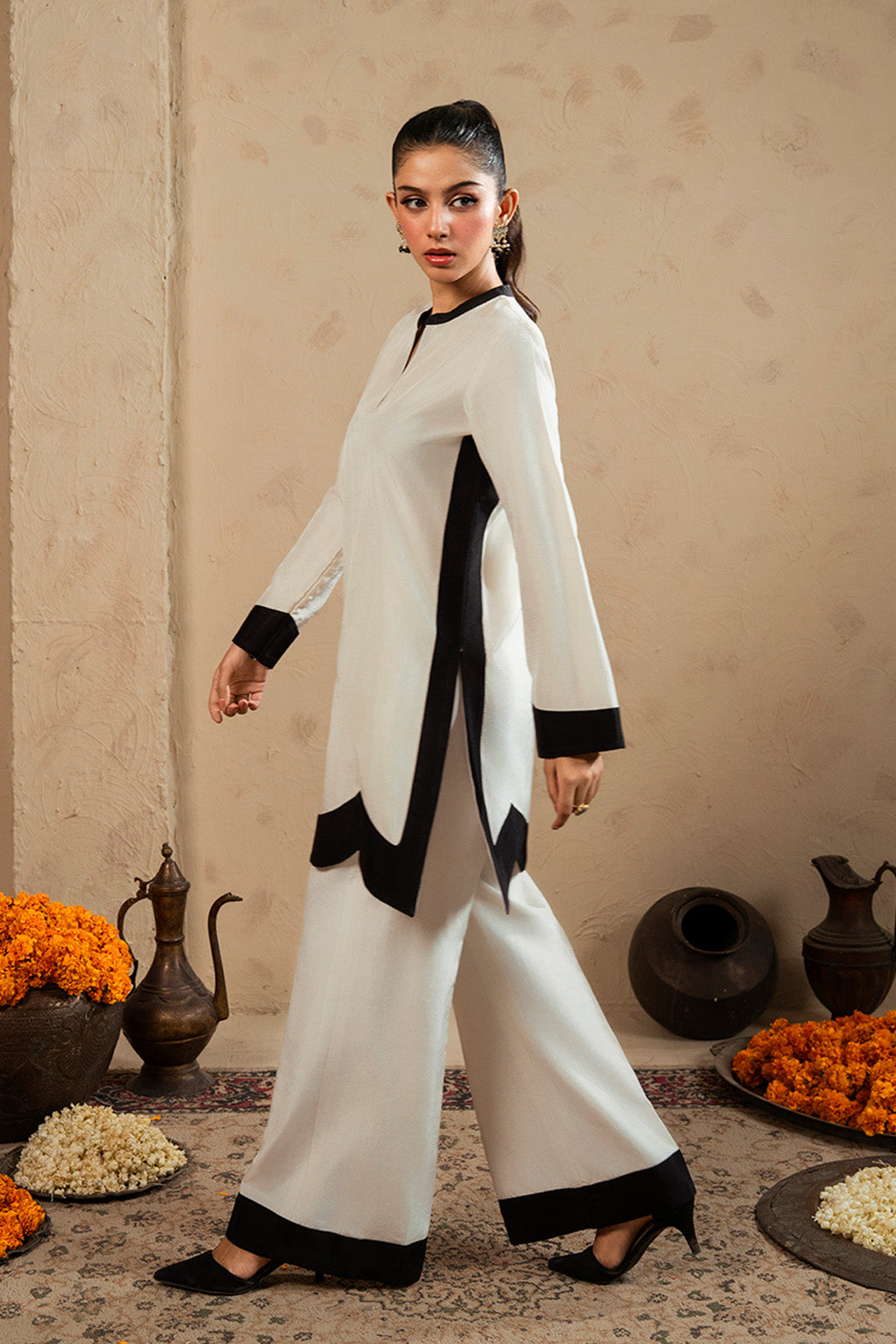Celine By Meeral Stitched 2 Piece Lawn Collection'2025-SOL-001 - V2
