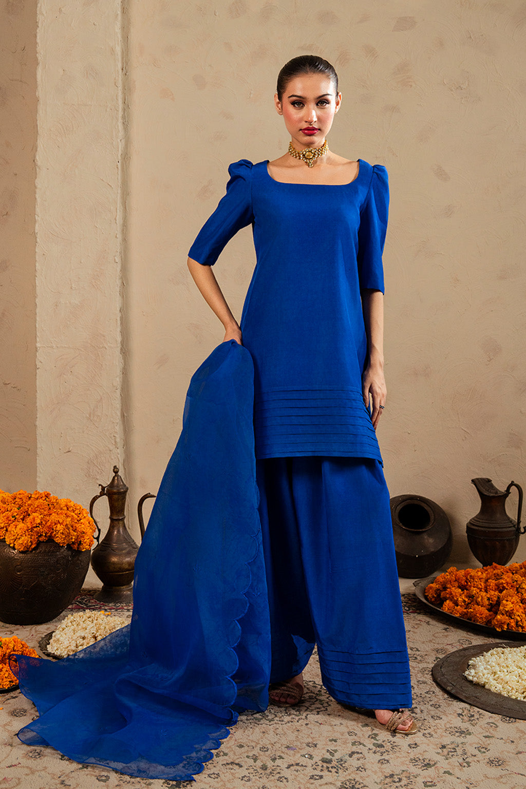 Celine By Meeral Stitched 3 Piece Lawn Collection'2025-SOL-002 - V2