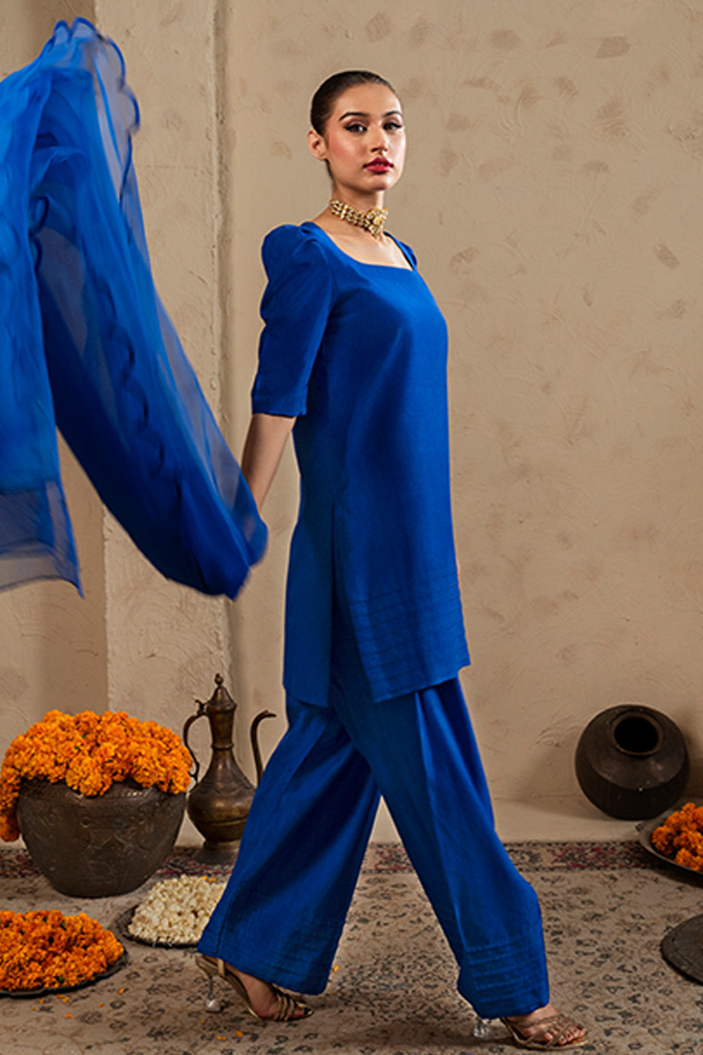 Celine By Meeral Stitched 3 Piece Lawn Collection'2025-SOL-002 - V2
