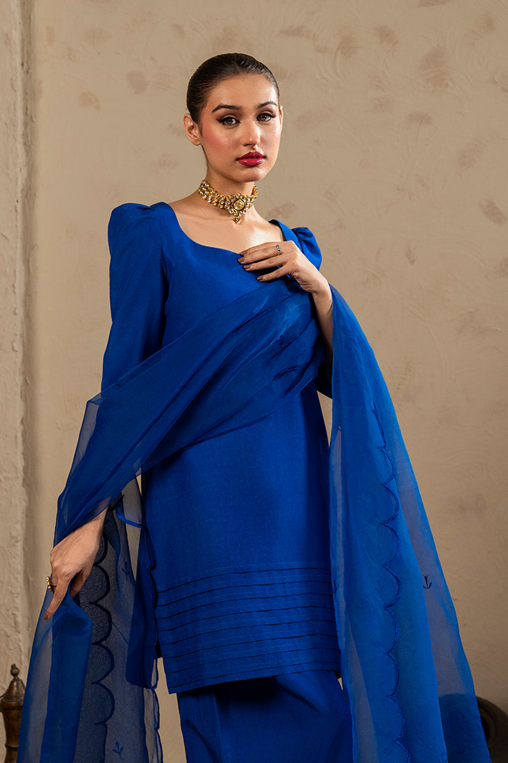 Celine By Meeral Stitched 3 Piece Lawn Collection'2025-SOL-002 - V2