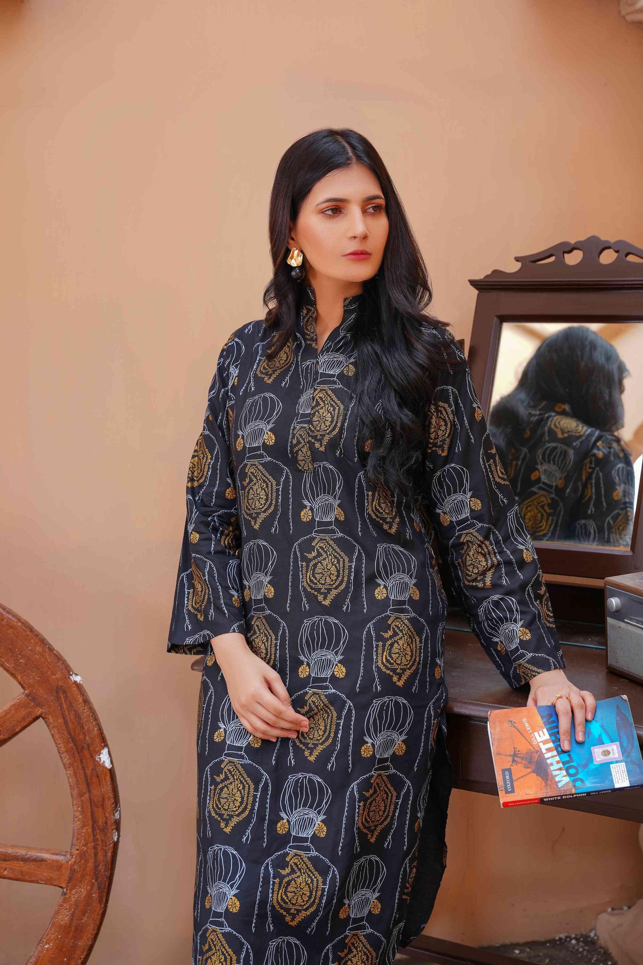 Zaib E Hoor Melodic 2Pcs Stitched Suit