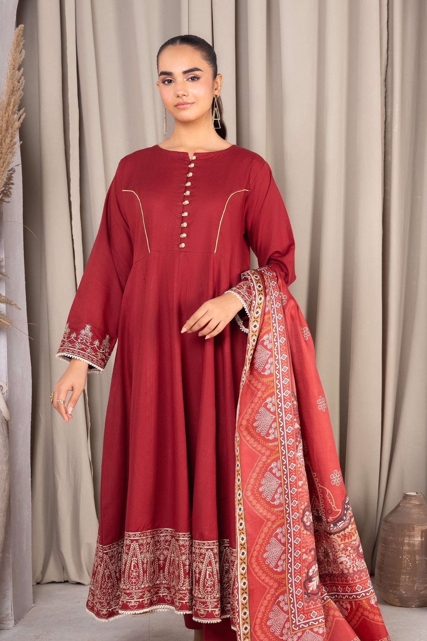 Winter Basics by Panache Apparel Stitched Collection-Feathers