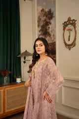 Rang Nirala By Manahils Stitched 3 Piece Formals Collection'2025-K-171-LILAC