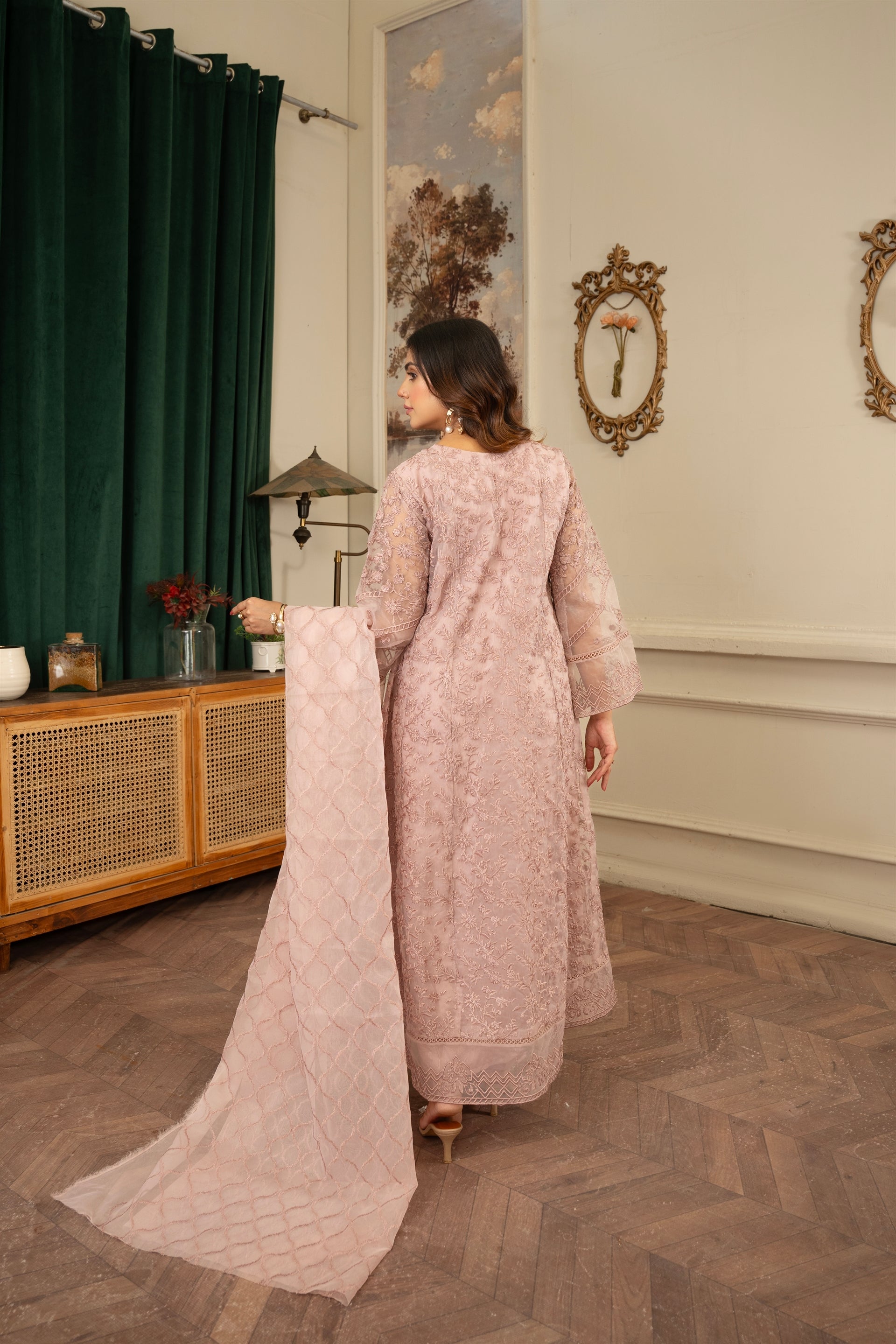 Rang Nirala By Manahils Stitched 3 Piece Formals Collection'2025-K-171-LILAC