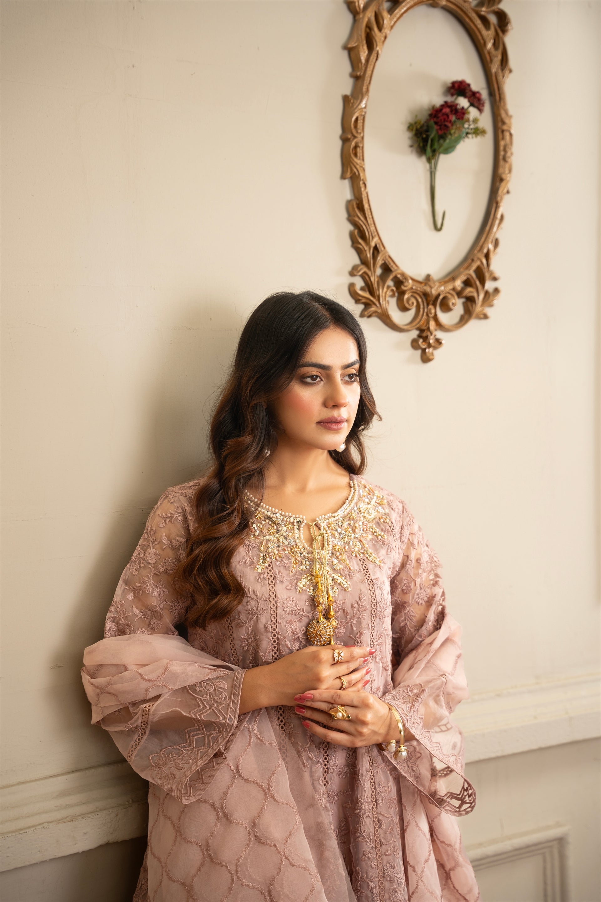 Rang Nirala By Manahils Stitched 3 Piece Formals Collection'2025-K-171-LILAC