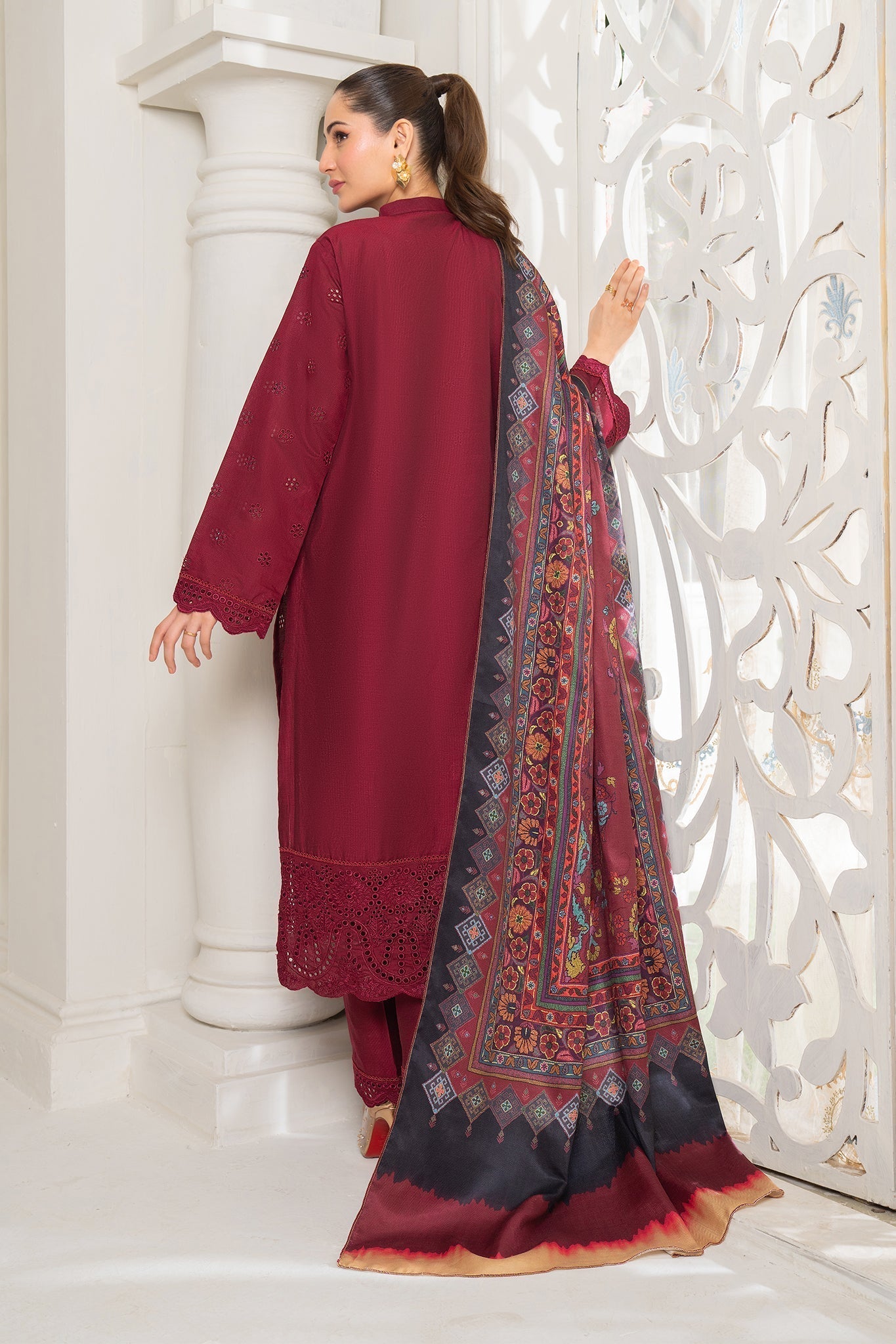 Winter Whisper by Panache Apparel Stitched Collection-Wild Rose