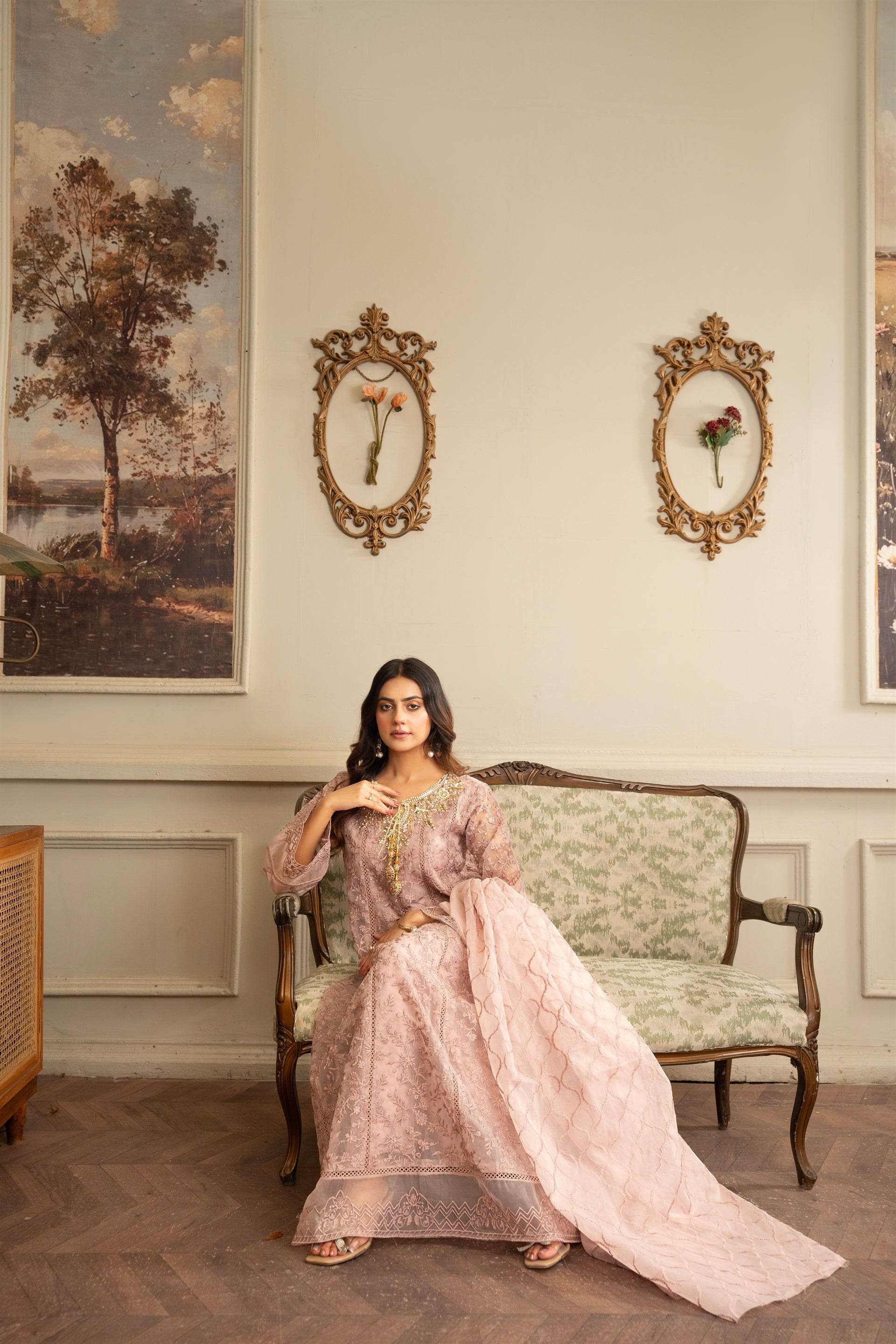 Rang Nirala By Manahils Stitched 3 Piece Formals Collection'2025-K-171-LILAC