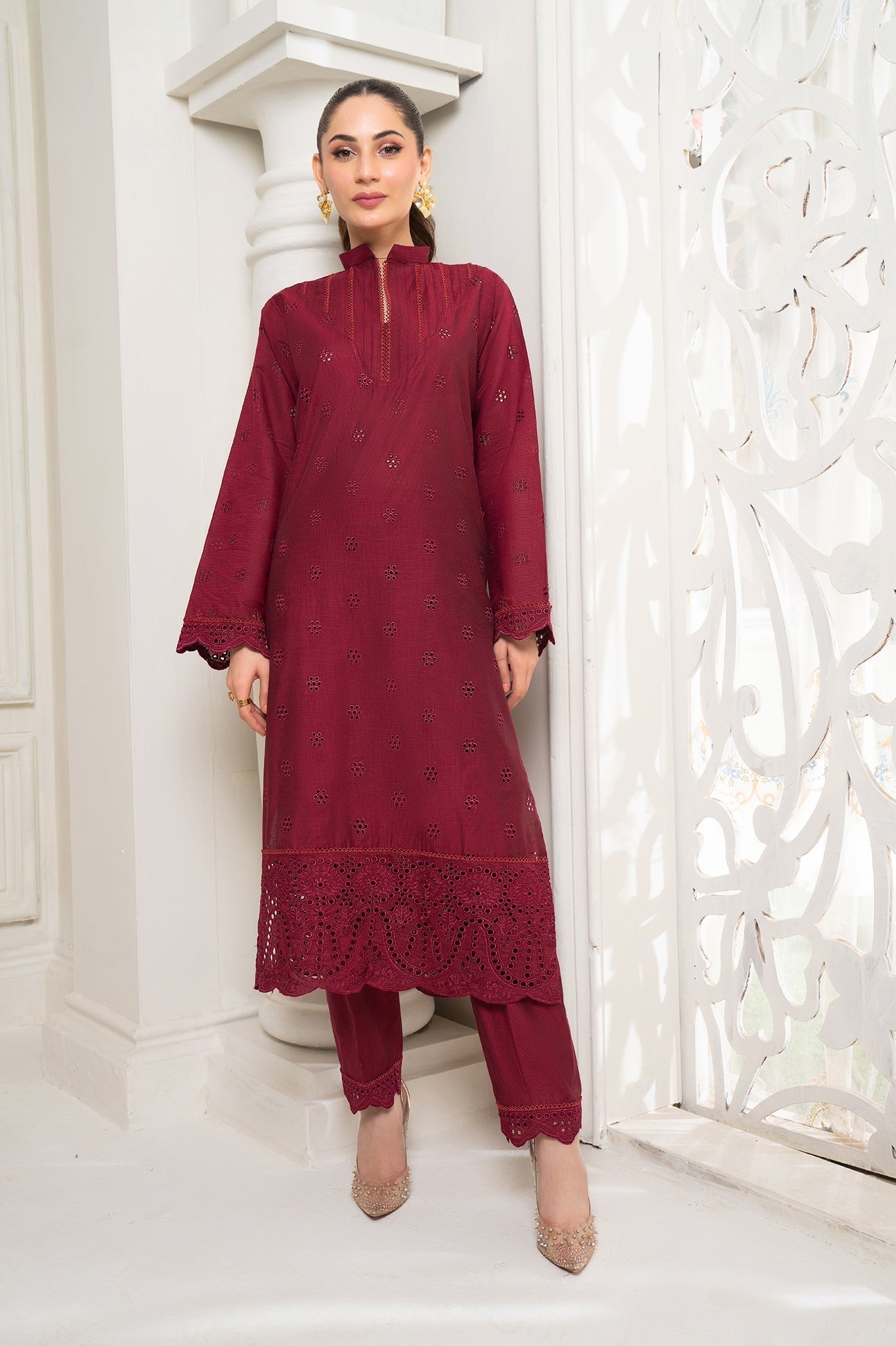 Winter Whisper by Panache Apparel Stitched Collection-Wild Rose