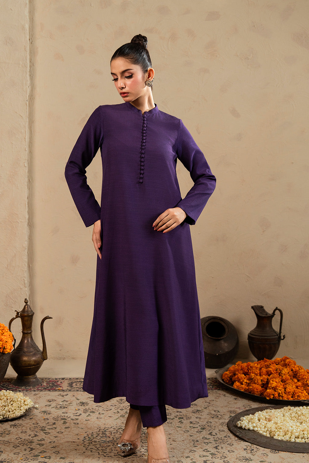 Celine By Meeral Stitched 2 Piece Lawn Collection'2025-SOL-005 - V2