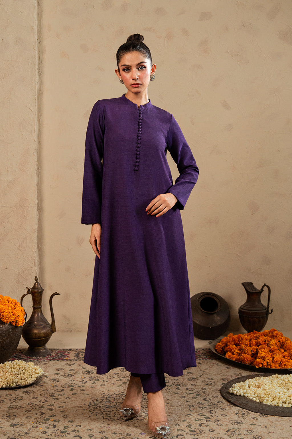 Celine By Meeral Stitched 2 Piece Lawn Collection'2025-SOL-005 - V2