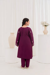 Khayat Stitched 2 Piece Lawn Collection'2025-Plum