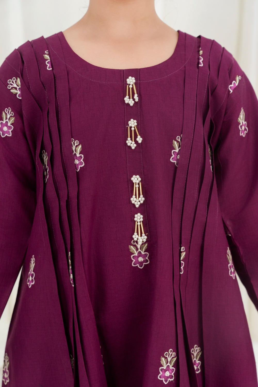 Khayat Stitched 2 Piece Lawn Collection'2025-Plum