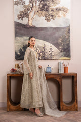 Rang Nirala By Manahils Stitched 3 Piece Formals Collection'2025-K-171-CAMEL BROWN