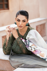 Mizaj By Esra Stitched 2 Piece Luxury Lawn Collection-LX-24-10