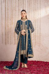 Pehli Nazar By Meeral Stitched 3 Piece Formals Collection'2025-Roop
