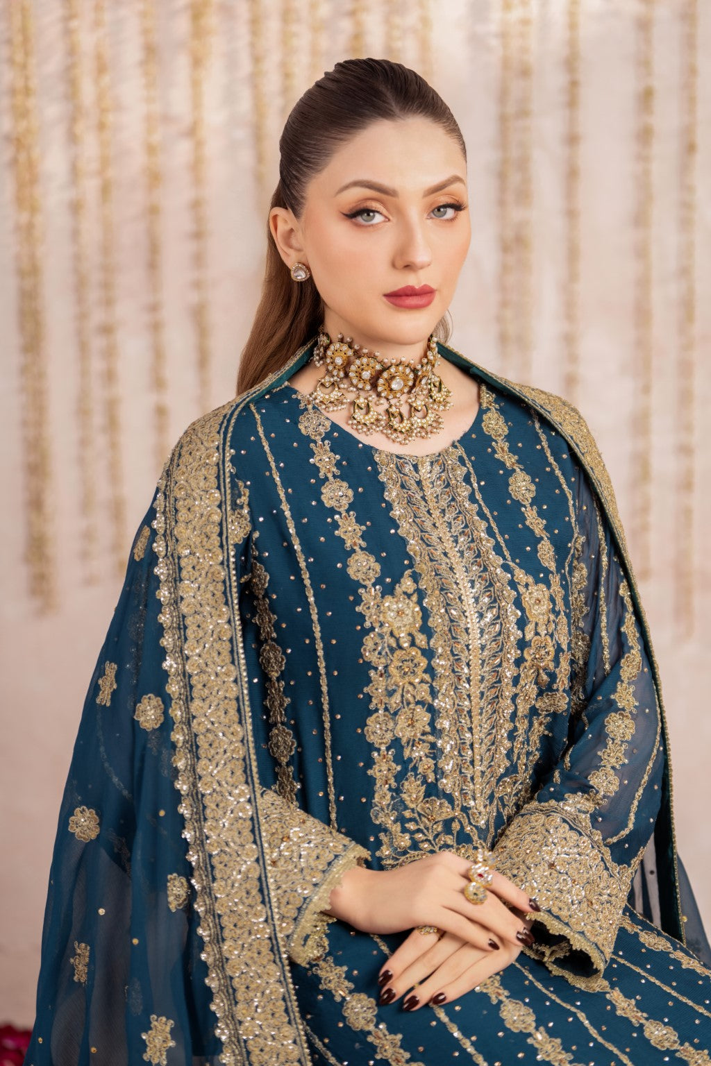 Pehli Nazar By Meeral Stitched 3 Piece Formals Collection'2025-Roop