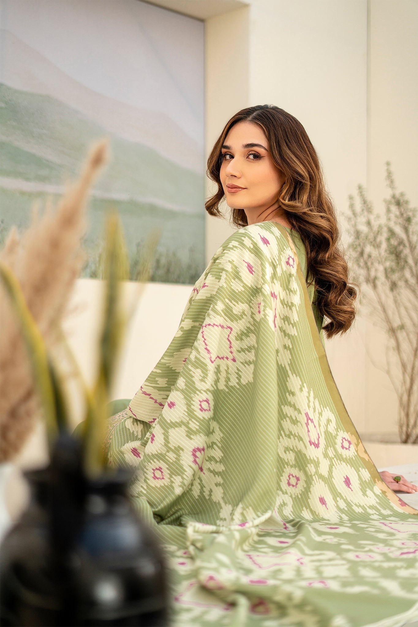 Winter Basics by Panache Apparel Stitched Collection-Pear