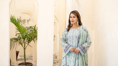 Dressline Launching New Unstitched  3 Pcs Premium Chikankari Emb Digital Printed Lawn Collection