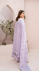 Dressline Launching New Unstitched  3 Pcs Premium Emb ChikankariJacquard Lawn Collection