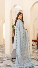 Dressline Launching New Unstitched  3 Pcs Premium Emb ChikankariJacquard Lawn Collection