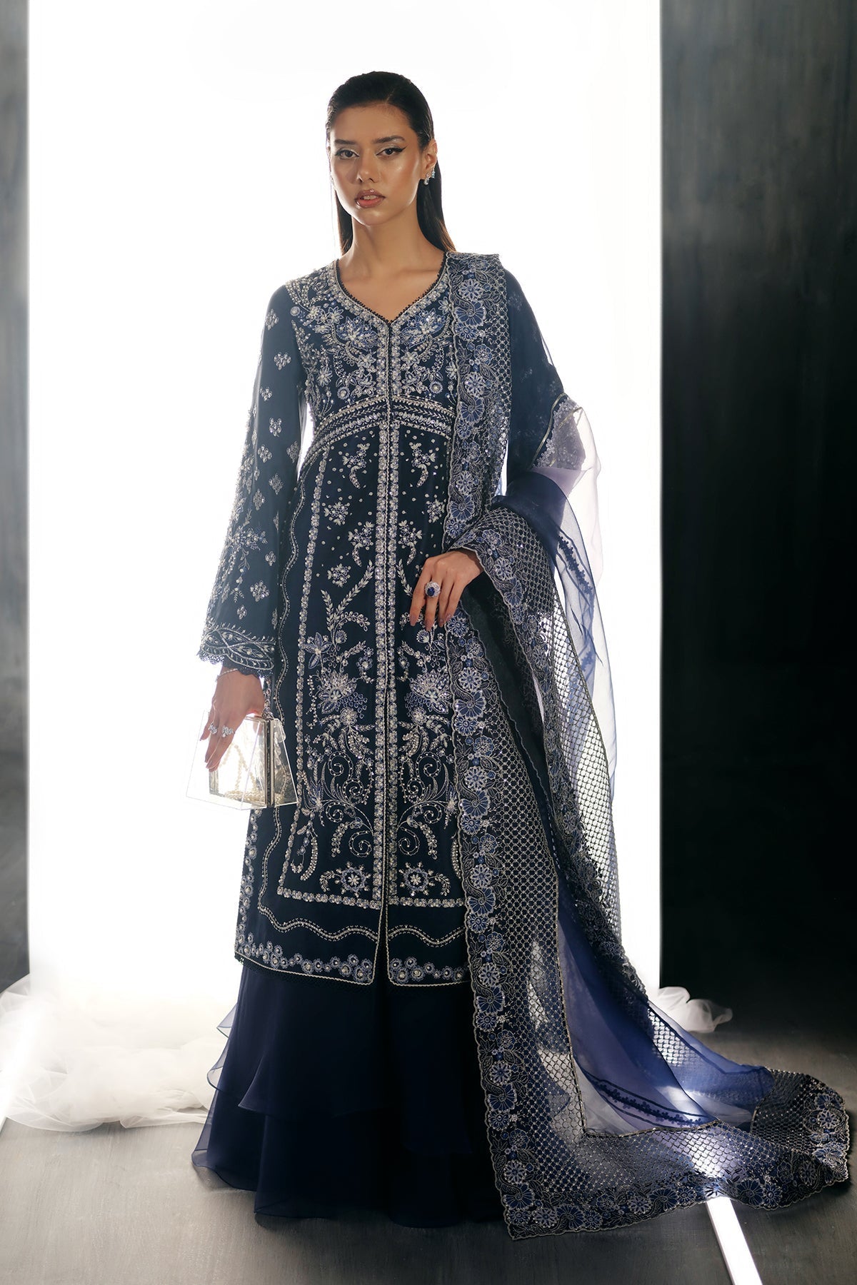 Silk Pret A Porter By Nyra Unstitched 3 Piece Festive Collection'2025-Esra