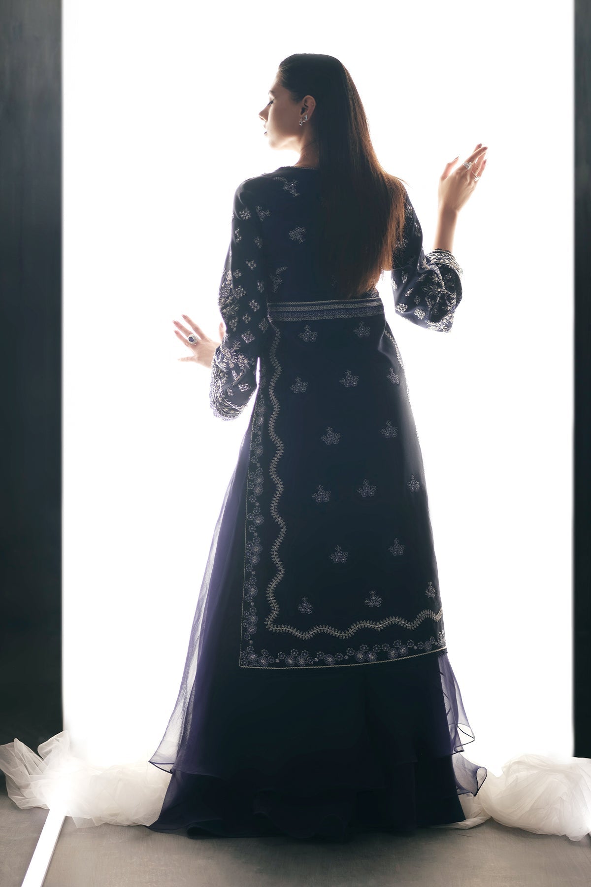 Silk Pret A Porter By Nyra Unstitched 3 Piece Festive Collection'2025-Esra