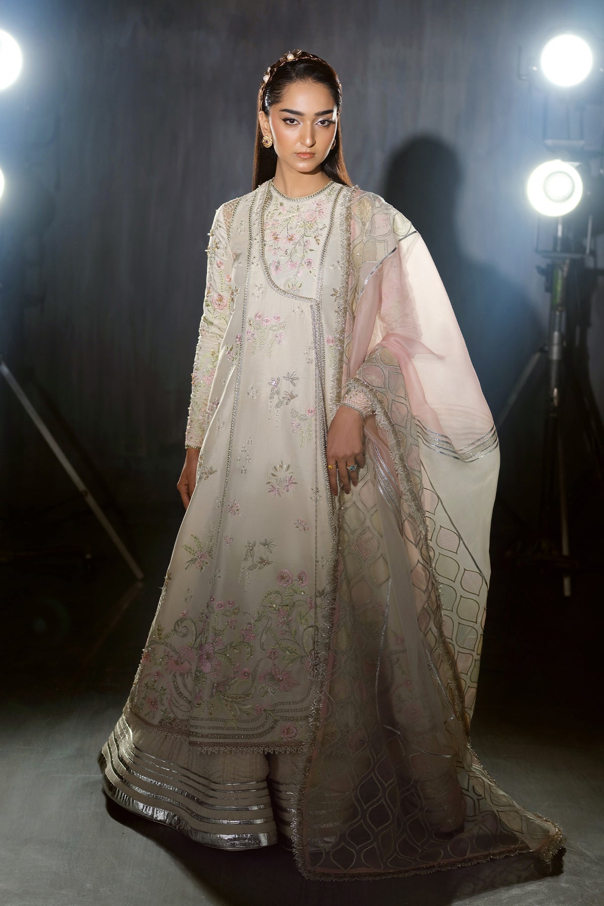 Silk Pret A Porter By Nyra Unstitched 3 Piece Festive Collection'2025-Heer