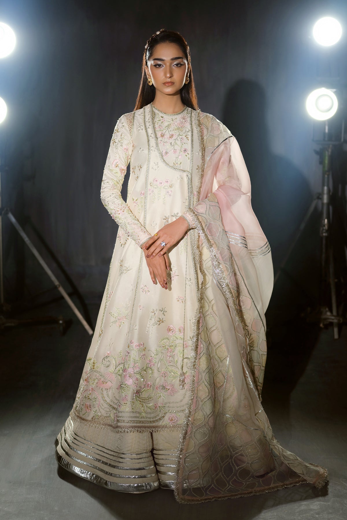 Silk Pret A Porter By Nyra Unstitched 3 Piece Festive Collection'2025-Heer
