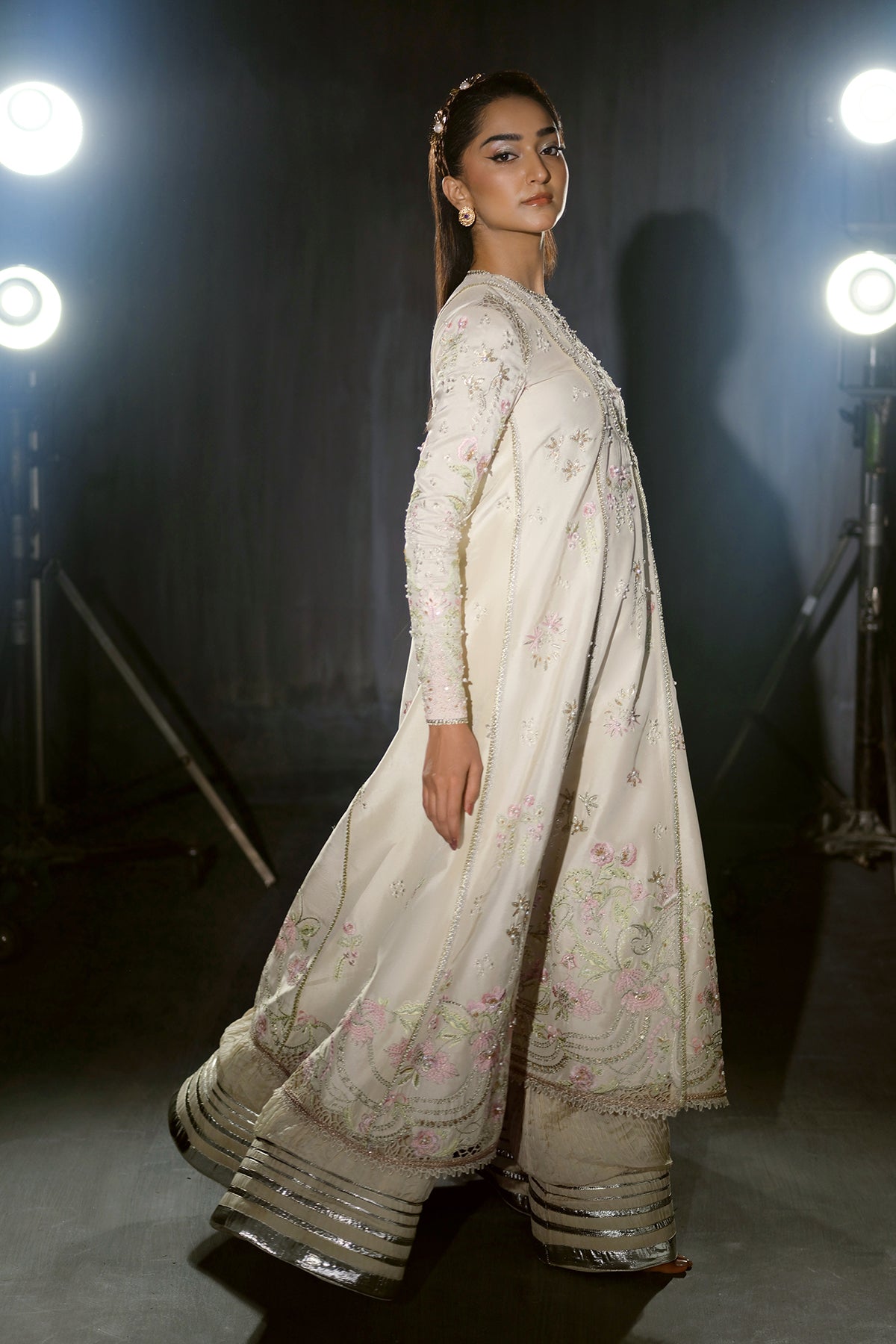Silk Pret A Porter By Nyra Unstitched 3 Piece Festive Collection'2025-Heer