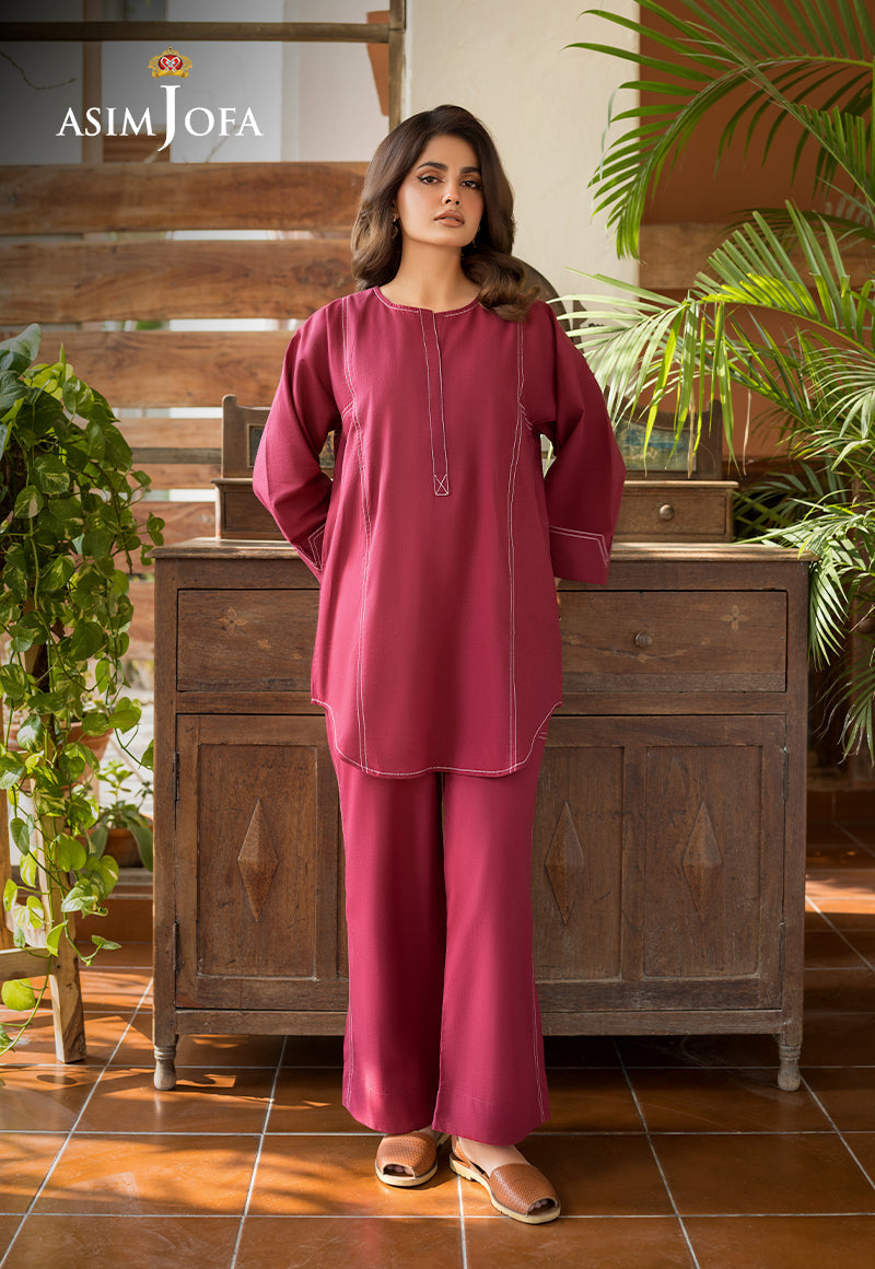 Asim Jofa Essential Pret Drop 6 Ajpb-126 Dyed Cambric 2 Pcs