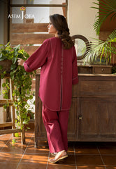 Asim Jofa Essential Pret Drop 6 Ajpb-126 Dyed Cambric 2 Pcs