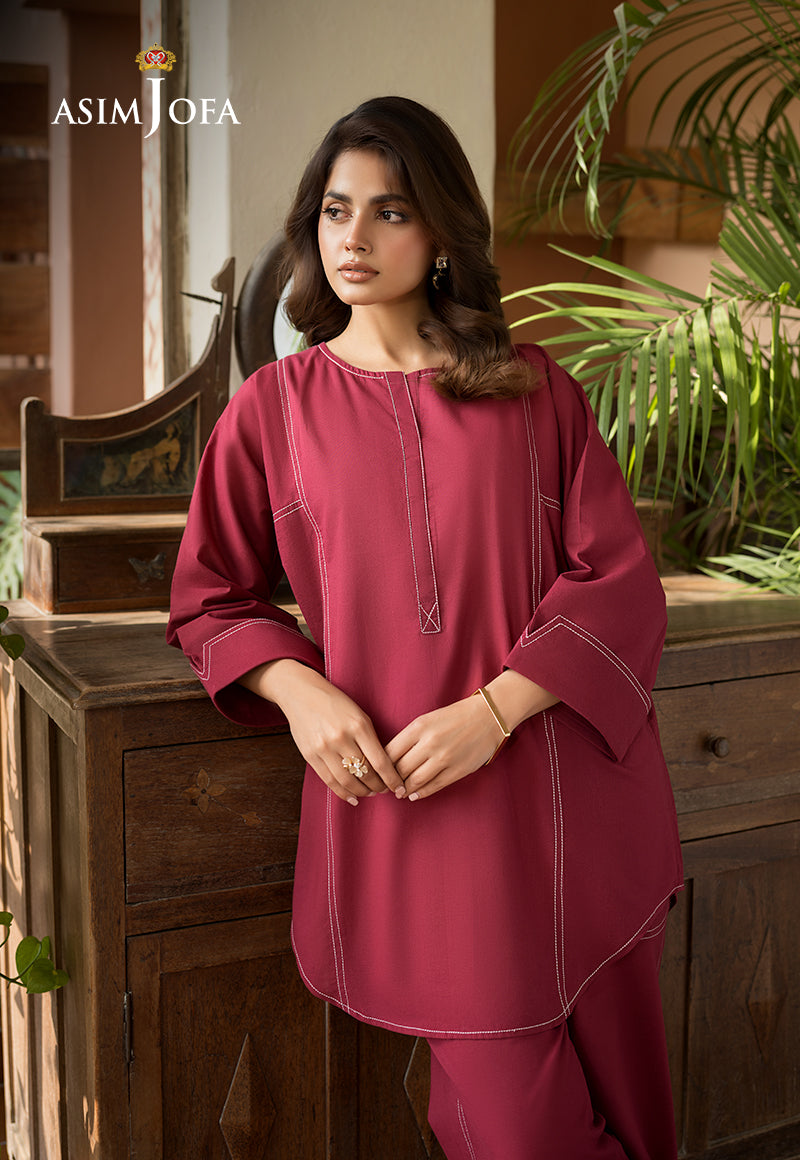 Asim Jofa Essential Pret Drop 6 Ajpb-126 Dyed Cambric 2 Pcs
