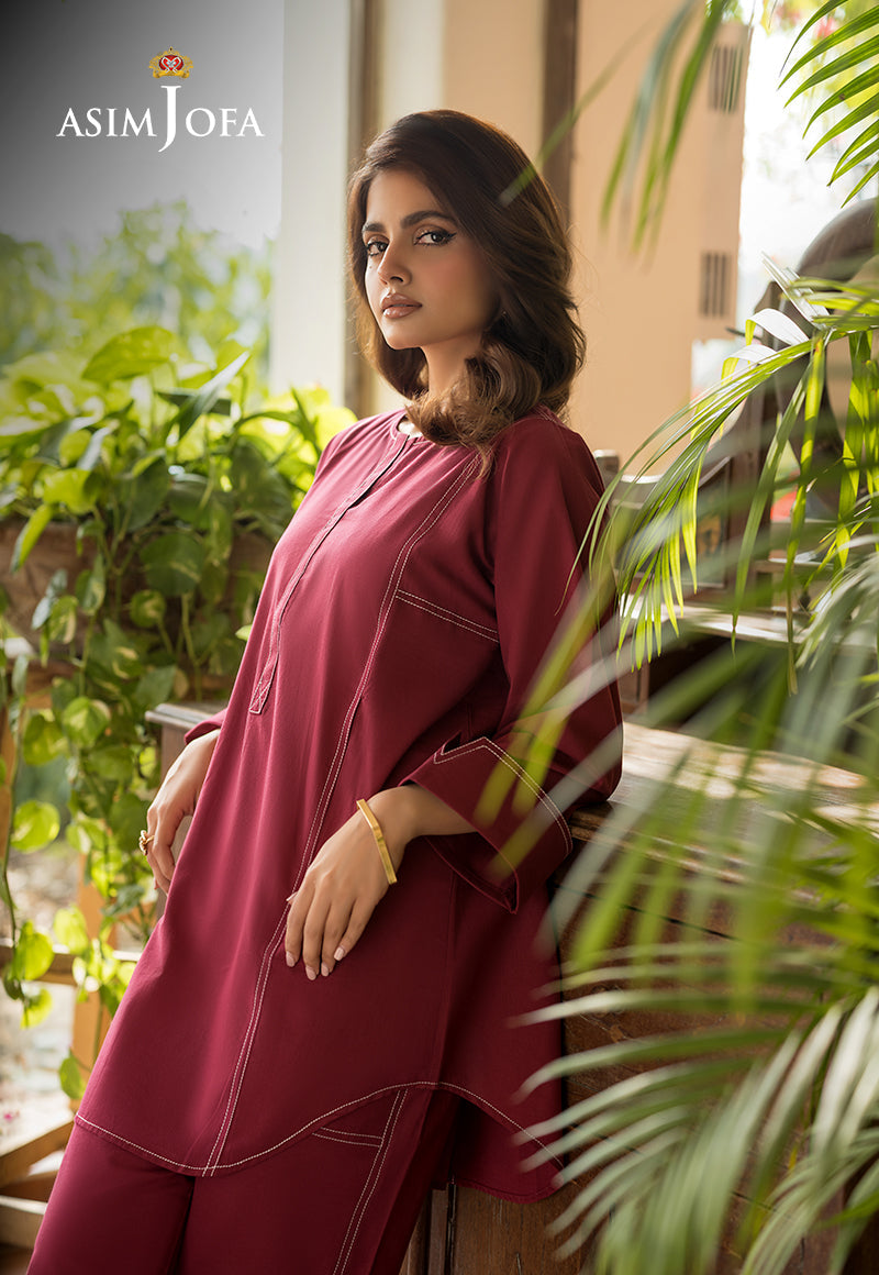 Asim Jofa Essential Pret Drop 6 Ajpb-126 Dyed Cambric 2 Pcs