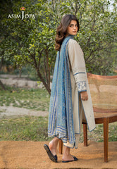 Asim Jofa Essential Pret Drop 6 Ajpb-109 Embroidered Jacquard 3 Pcs