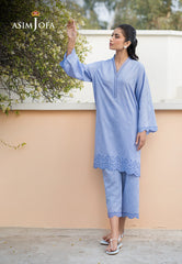 Asim Jofa Essential Pret Drop 6 Ajpb-103 Embroidered Cambric 2 Pcs